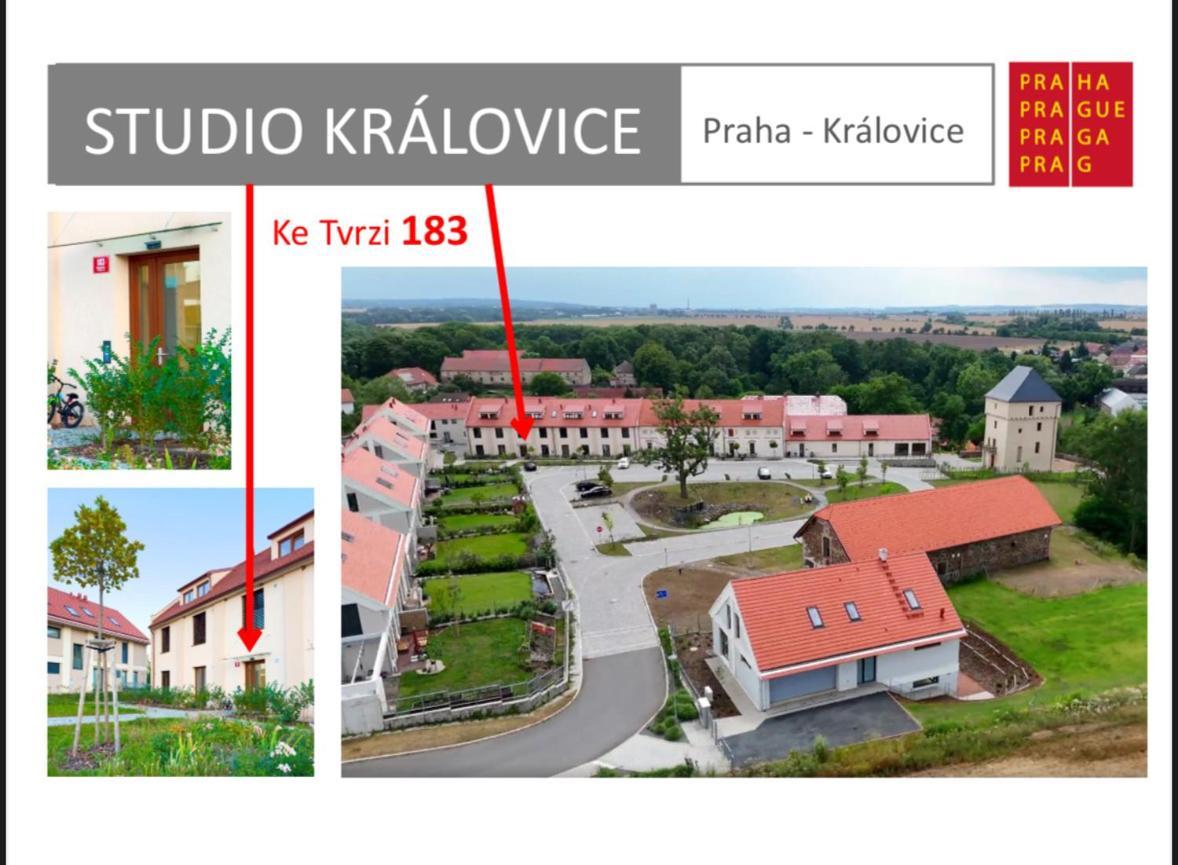 Studio Kralovice Apartment Praga Esterno foto
